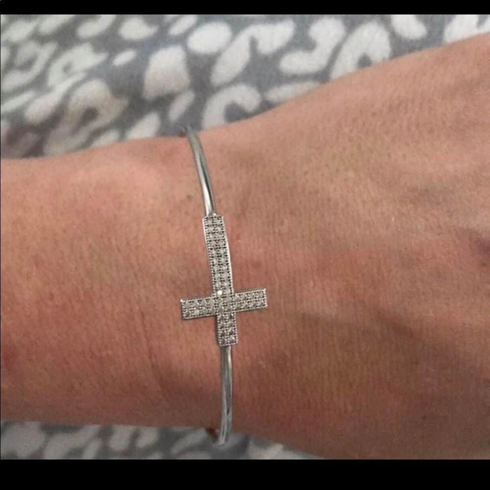 Cross Bangle - image 1
